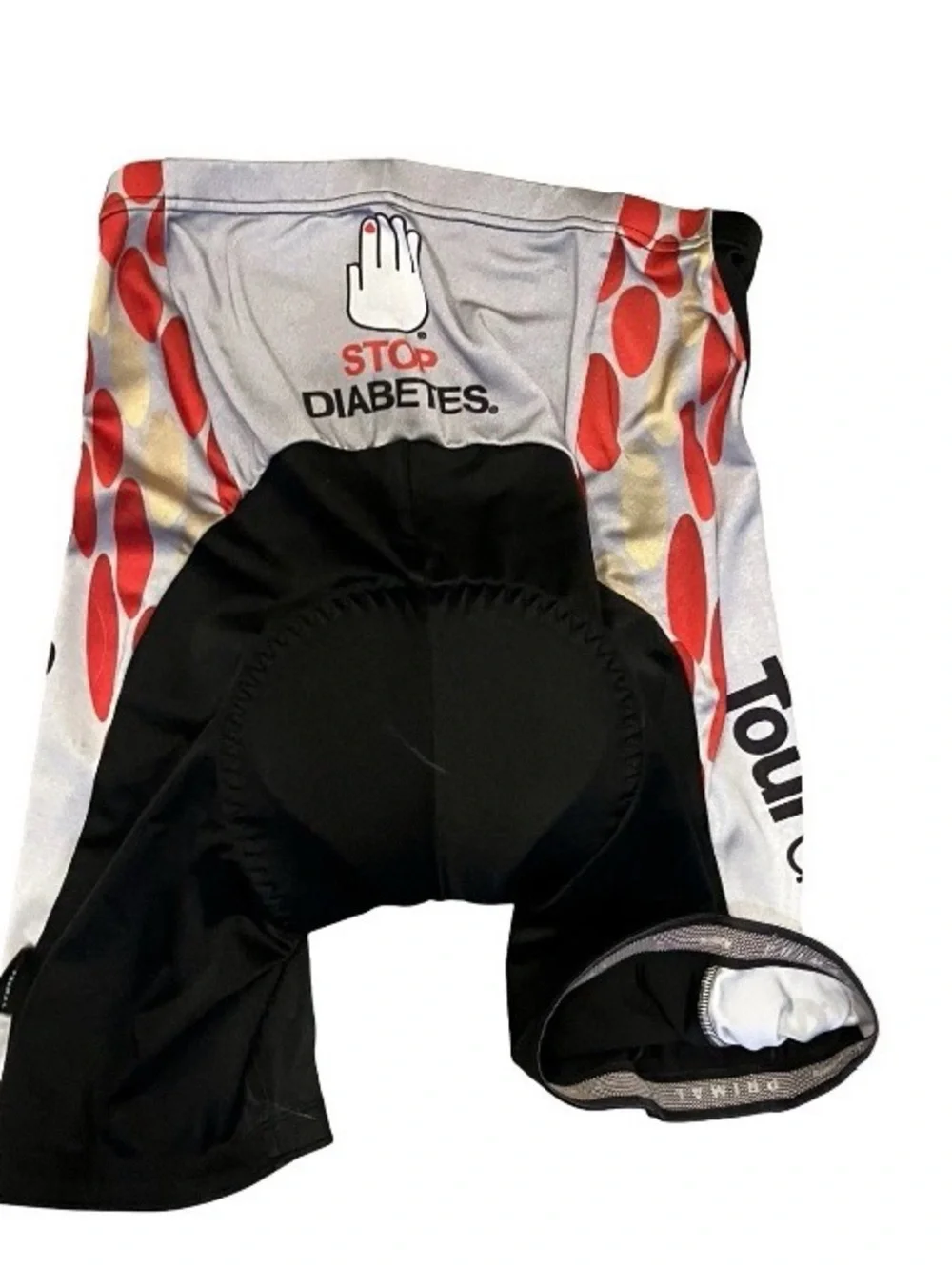 Primal Padded Cycling Shorts Mens Small Tour de Cure Cushioned Compression READ